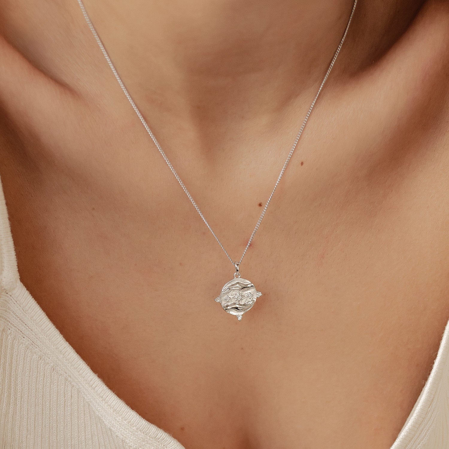 Empowerment Kette mit Anhänger Sterlingsilber